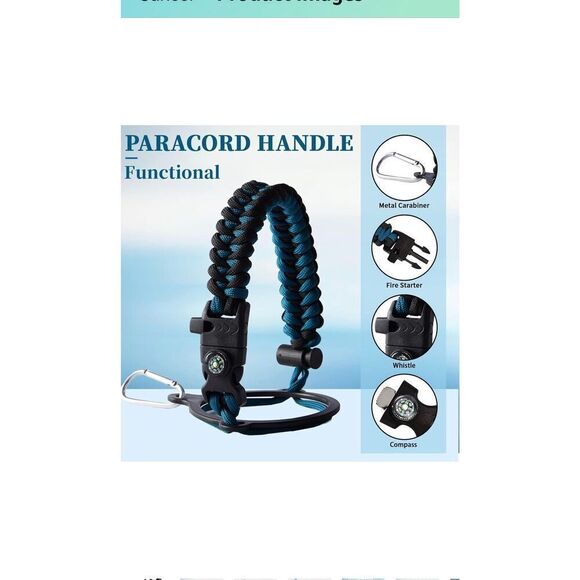 Vickniy Insulated Water Bottle 40OZ - Cold-48h Hot-24h, Sweat-Proof, Large Stain - Picture 2 of 10